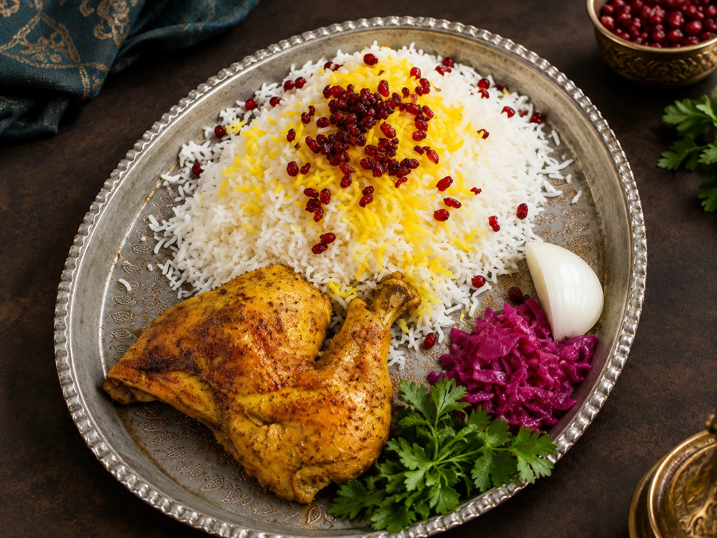 مرغ سرخ شده - ایساتیس